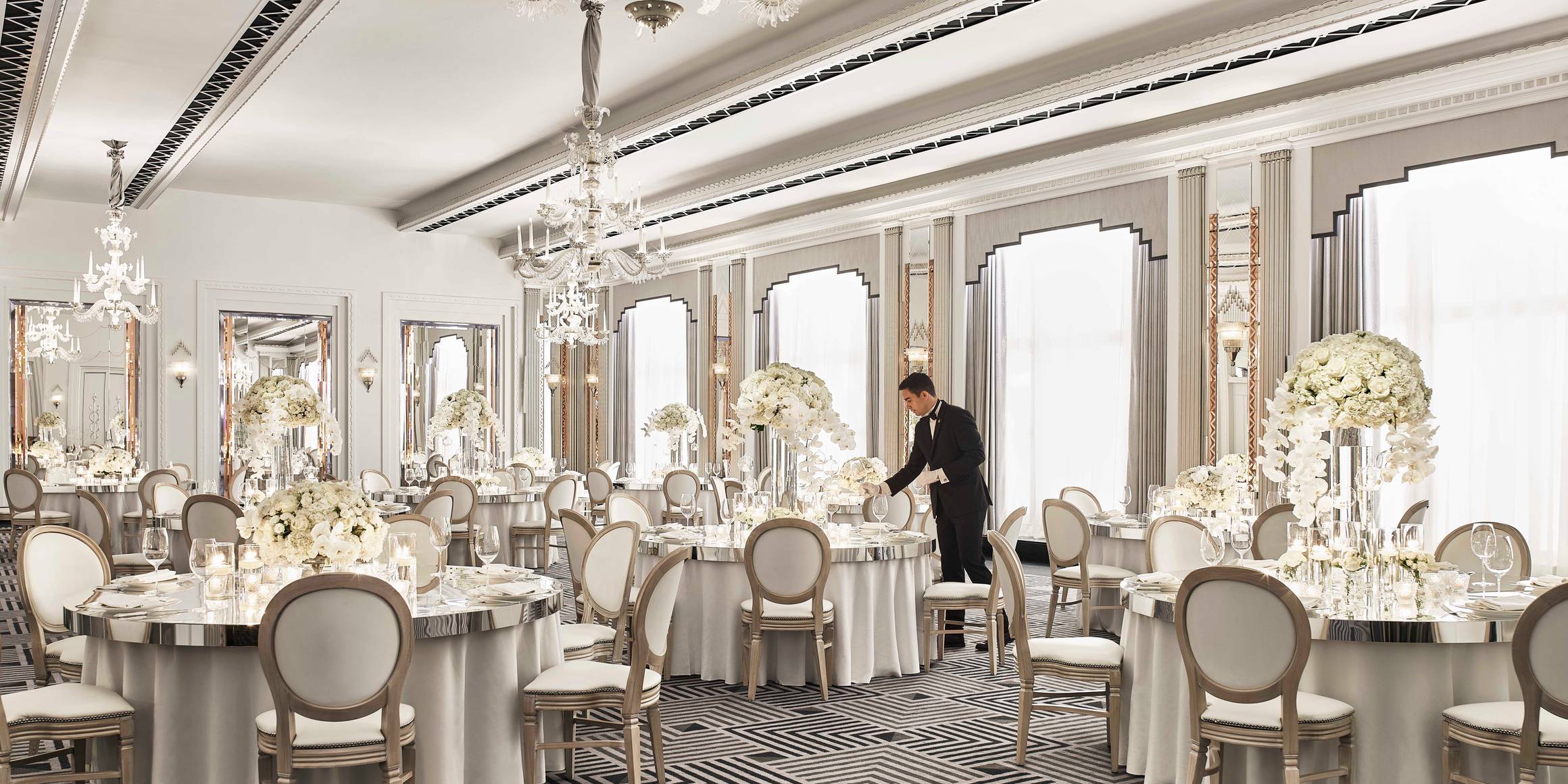 Ballroom wedding at CLA