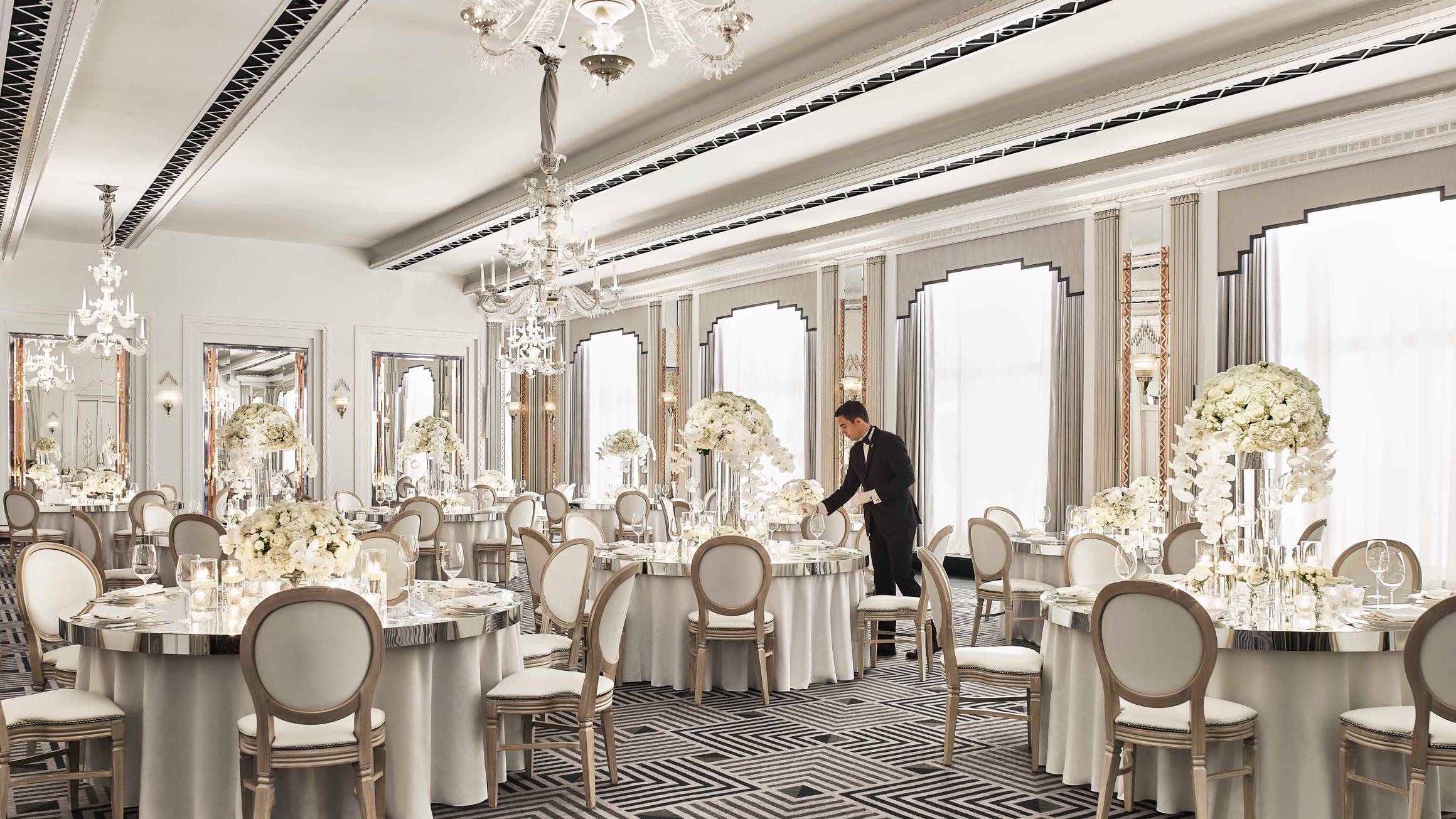 Ballroom wedding at CLA