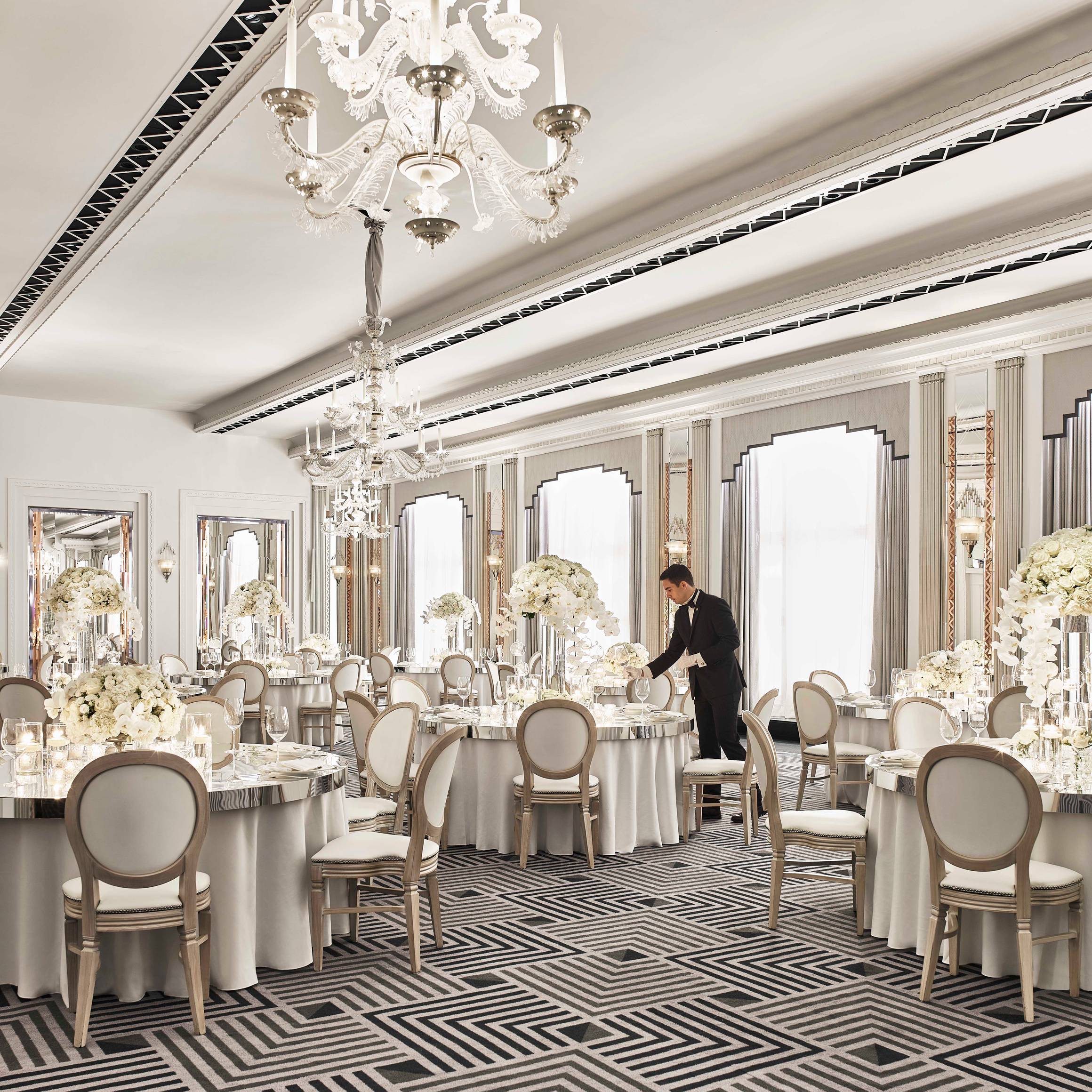 Ballroom wedding at CLA