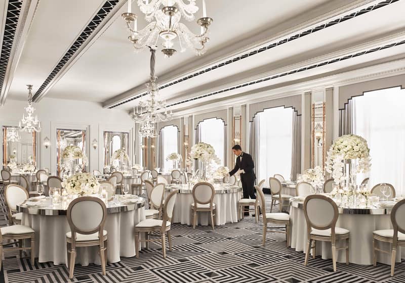 Ballroom wedding at CLA