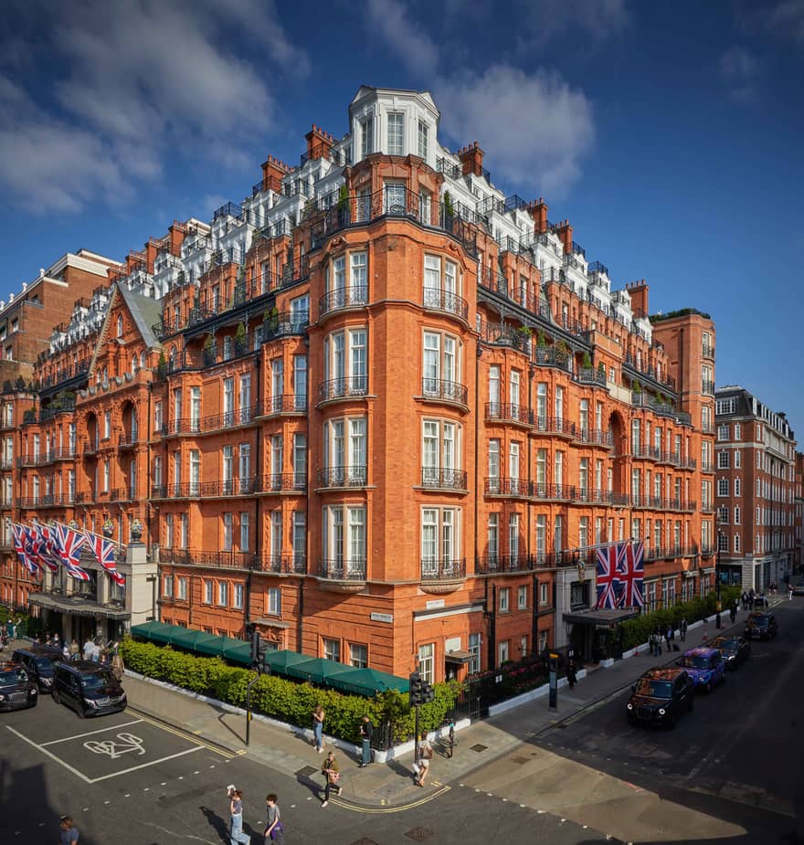 Claridge's Hotel exterior Mayfair