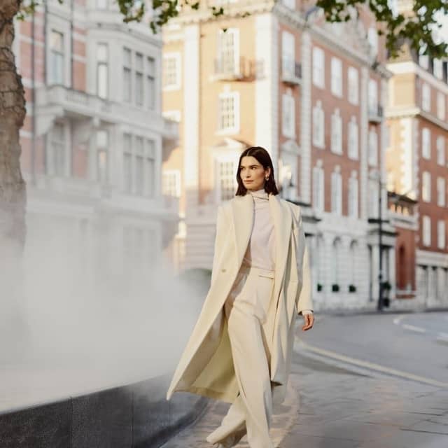 Lady in street