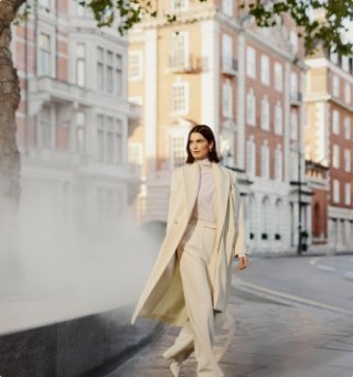 Lady in street